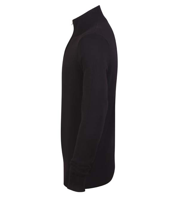 Henbury Zip Neck Sweater